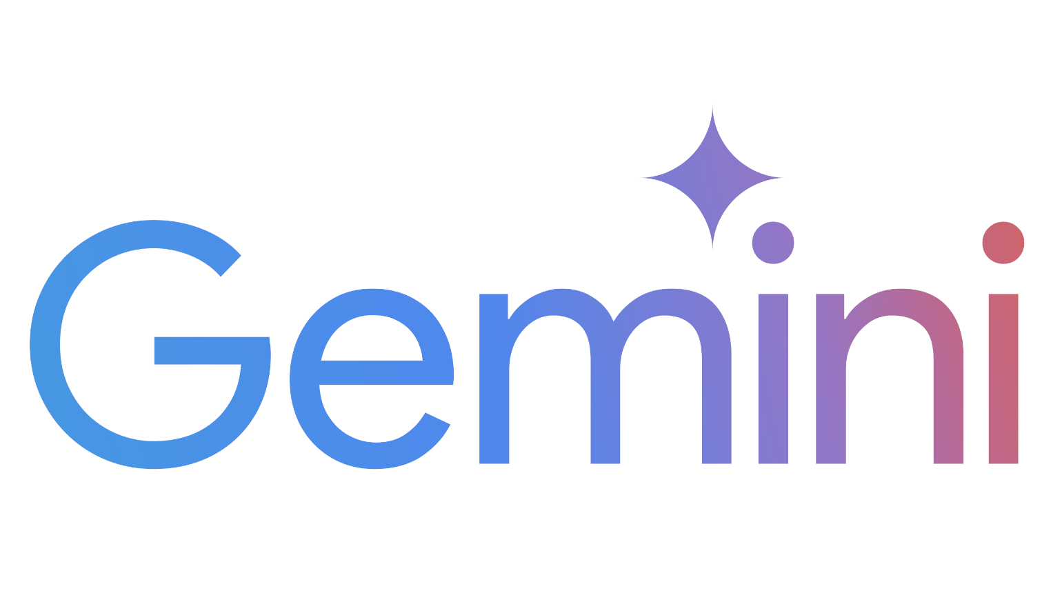 Gemini Schriftzug auf weißem Hintergrund